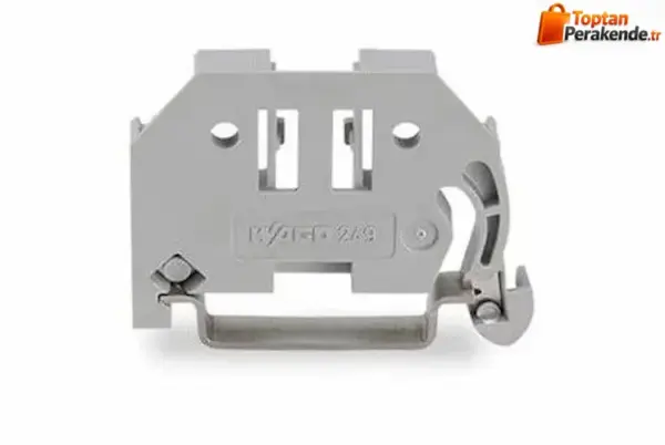 Wago Vidasız durdurucu, DIN35 ray için, 6 mm. genişliği